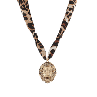 Lioness Scarf Necklace