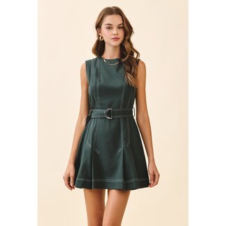 Stitchy Situation Mini Dress