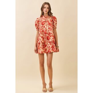 Falling into the Leaves Mini Dress