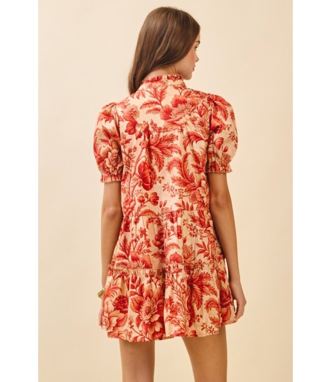 Falling into the Leaves Mini Dress
