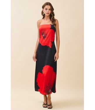 In the Garden Strapless Maxi