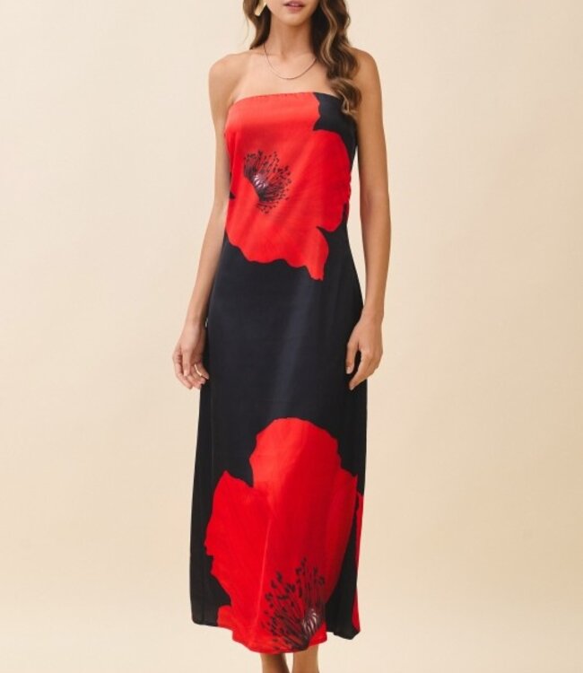 In the Garden Strapless Maxi