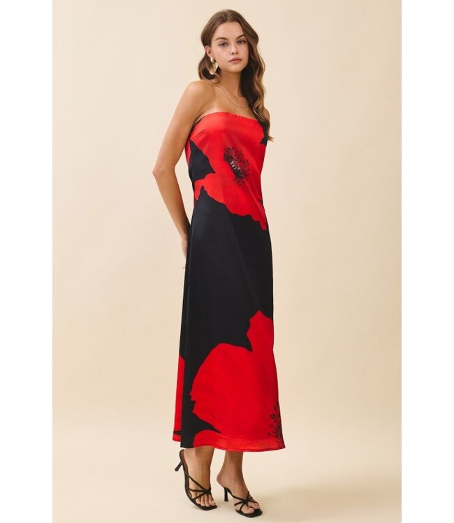 In the Garden Strapless Maxi