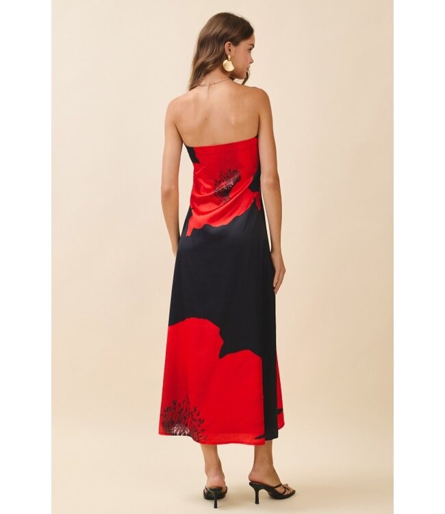 In the Garden Strapless Maxi