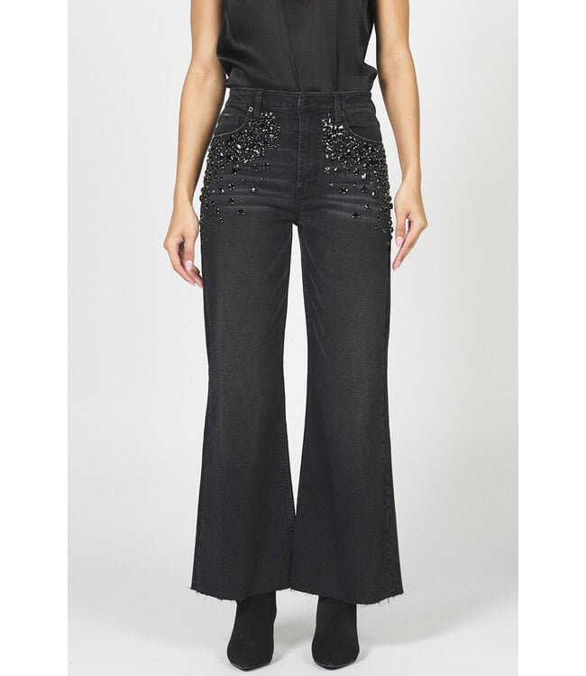 Dear John Fiona Wide Leg Sequin Jean