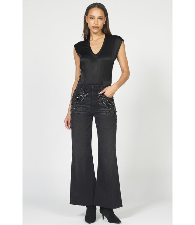 Dear John Fiona Wide Leg Sequin Jean