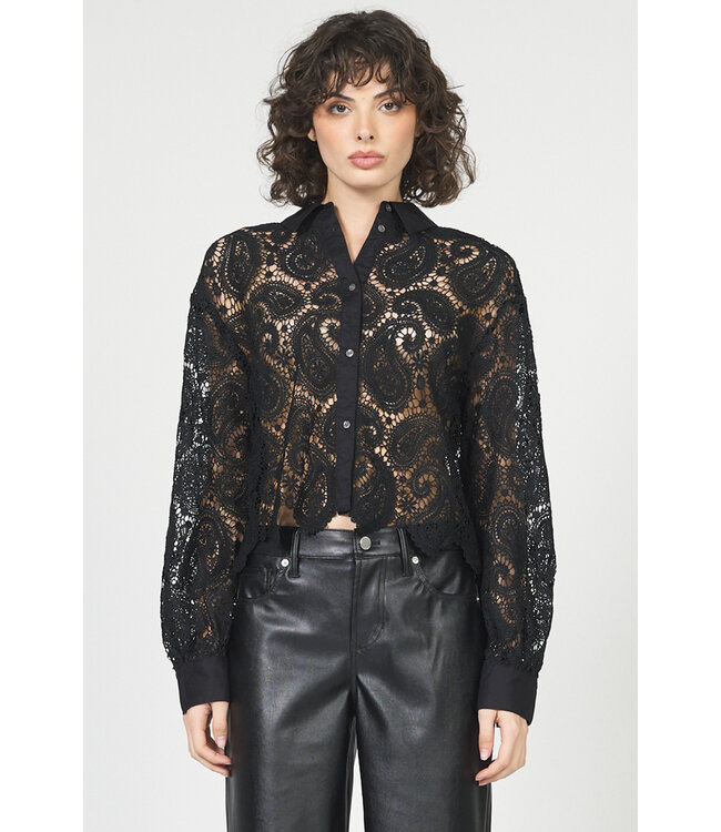 Dear John Suzette Crochet Blouse