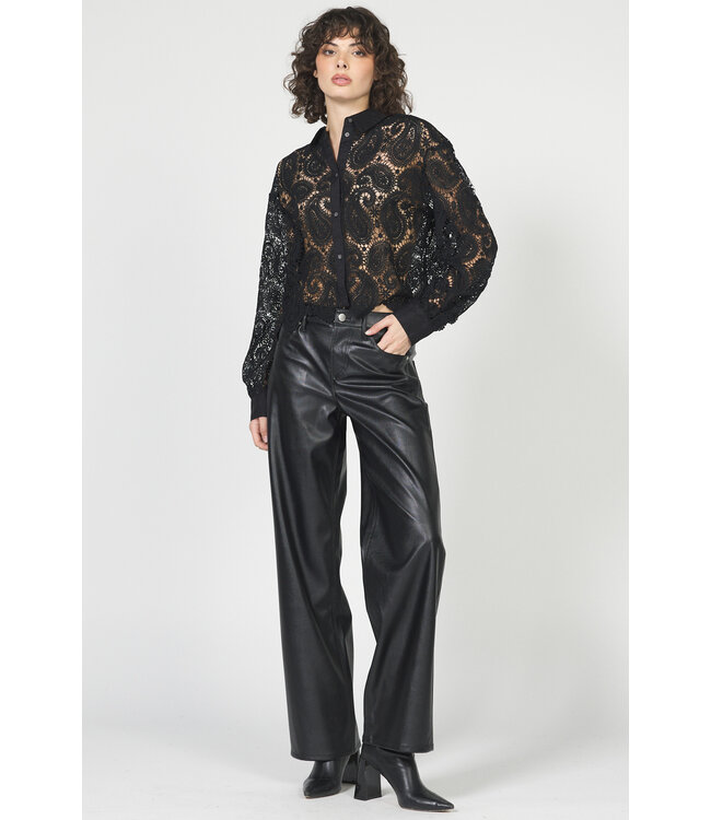 Dear John Suzette Crochet Blouse