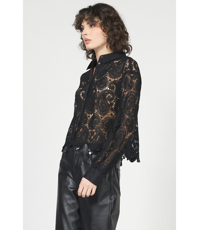 Dear John Suzette Crochet Blouse