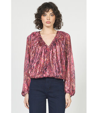 Dear John Piaf Printed Top
