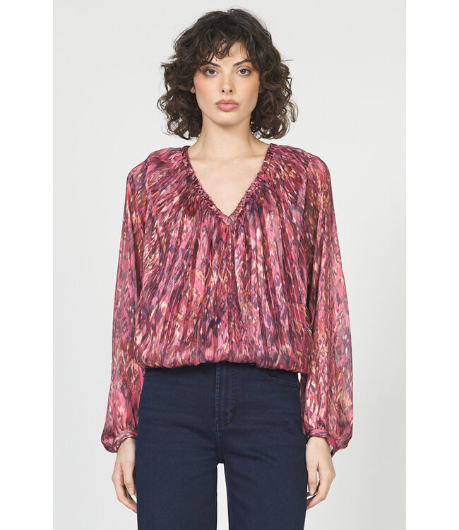 Dear John Piaf Printed Top