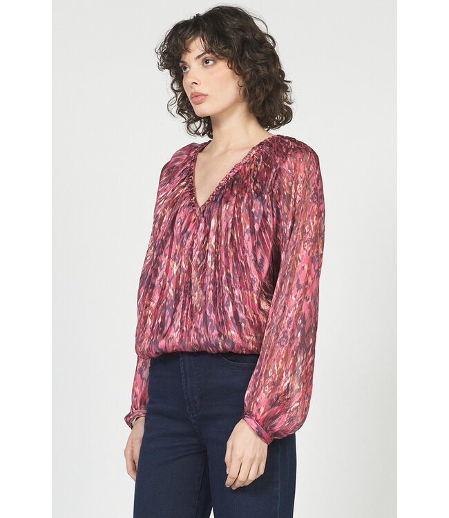 Dear John Piaf Printed Top