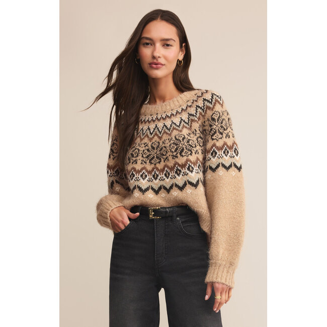 Z Supply Kenaby Fair Isle Sweater