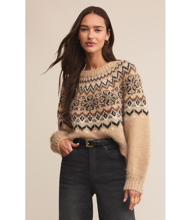 Z Supply Kenaby Fair Isle Sweater