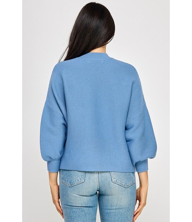 Not Your Casual Mock Neck Top