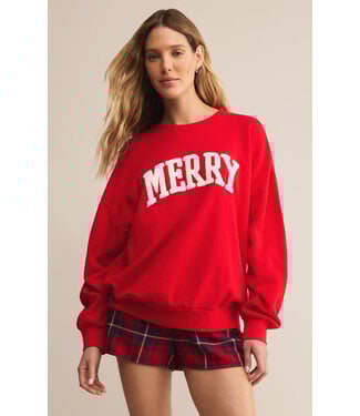Z Supply Very Merry Sunday Sweatshirt