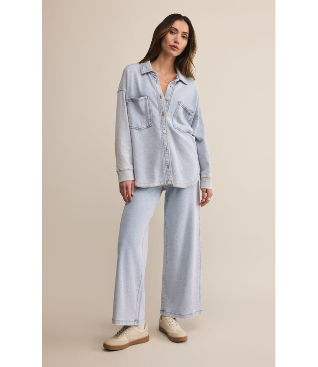 Z Supply All Day Knit Denim Jacket