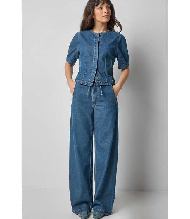 Lilla P Full Sleeve Seamed Top