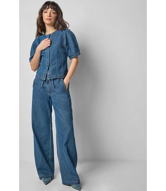 Lilla P Straight Leg Drawcord Pant