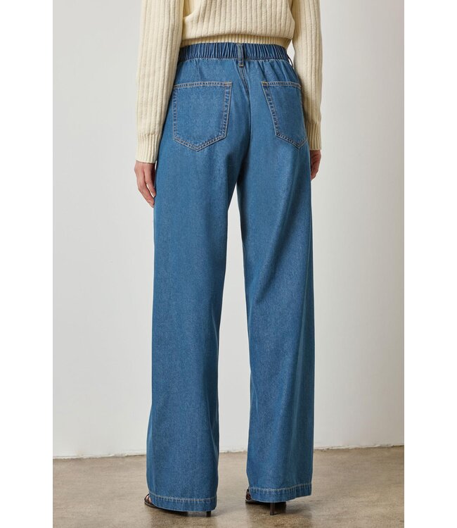 Lilla P Straight Leg Drawcord Pant