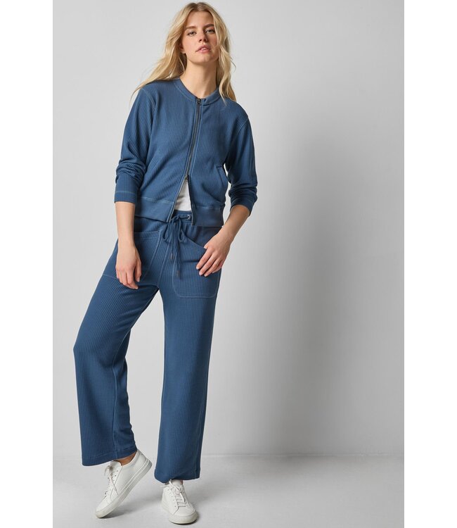 Lilla P Bomber Zip Cardigan