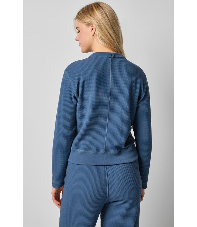 Lilla P Bomber Zip Cardigan