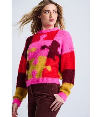 Lisa Todd Puzzled Sweater
