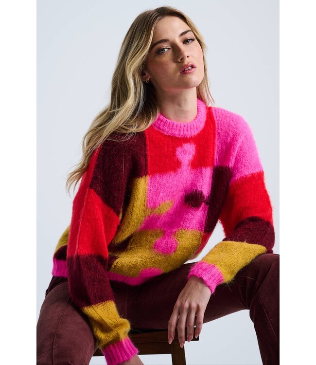 Lisa Todd Puzzled Sweater