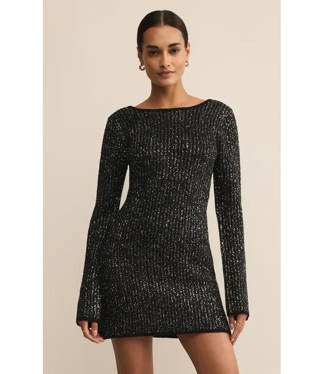 Z Supply La Marca Sequin Mini Dress