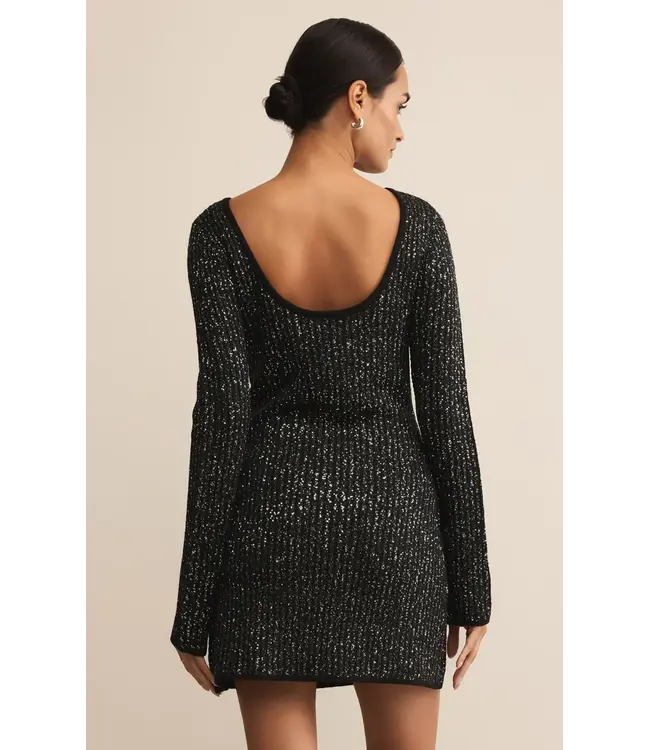 Z Supply La Marca Sequin Mini Dress