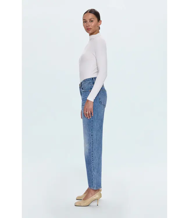 Pistola Lexi Mid Rise Bowed Straight