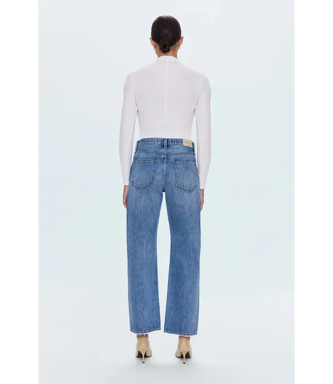 Pistola Lexi Mid Rise Bowed Straight