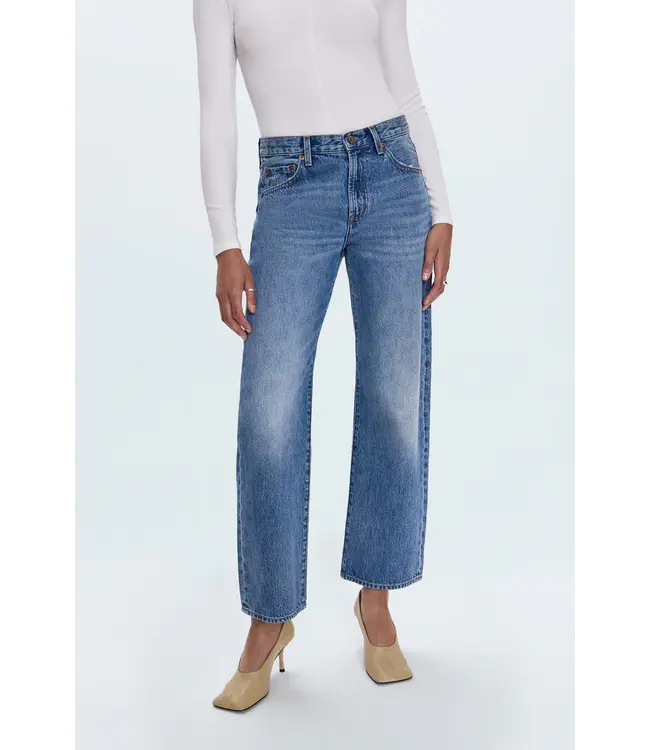 Pistola Lexi Mid Rise Bowed Straight