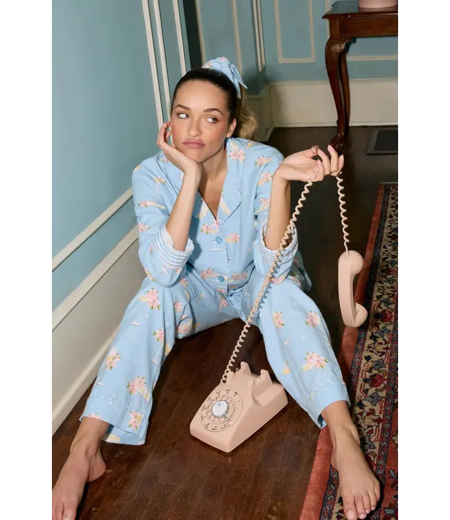 PJ Salvage Fizz The Season 3-Piece Flannel PJ Set