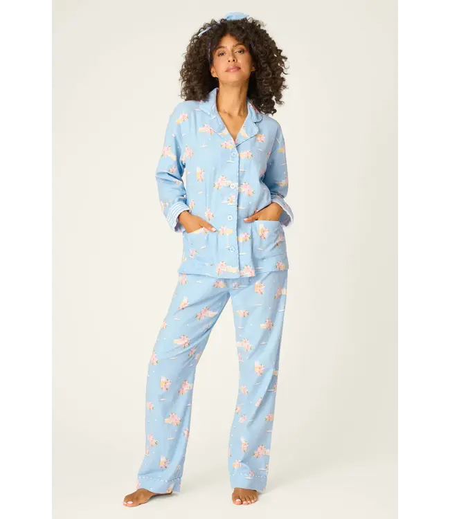 PJ Salvage Fizz The Season 3-Piece Flannel PJ Set