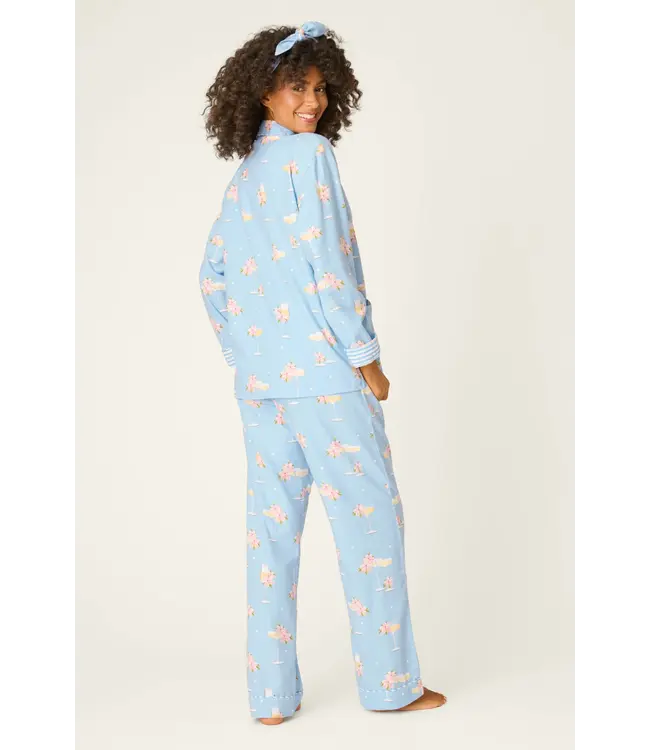 PJ Salvage Fizz The Season 3-Piece Flannel PJ Set