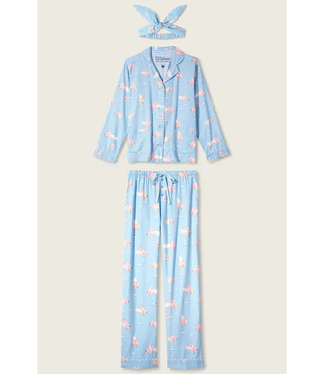 PJ Salvage Fizz The Season 3-Piece Flannel PJ Set