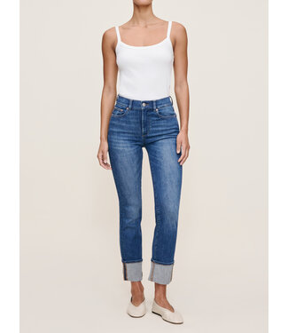 DL1961 Mara Straight: Mid Rise Ankle