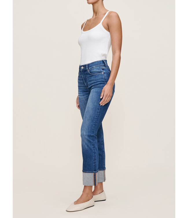 DL1961 Mara Straight: Mid Rise Ankle