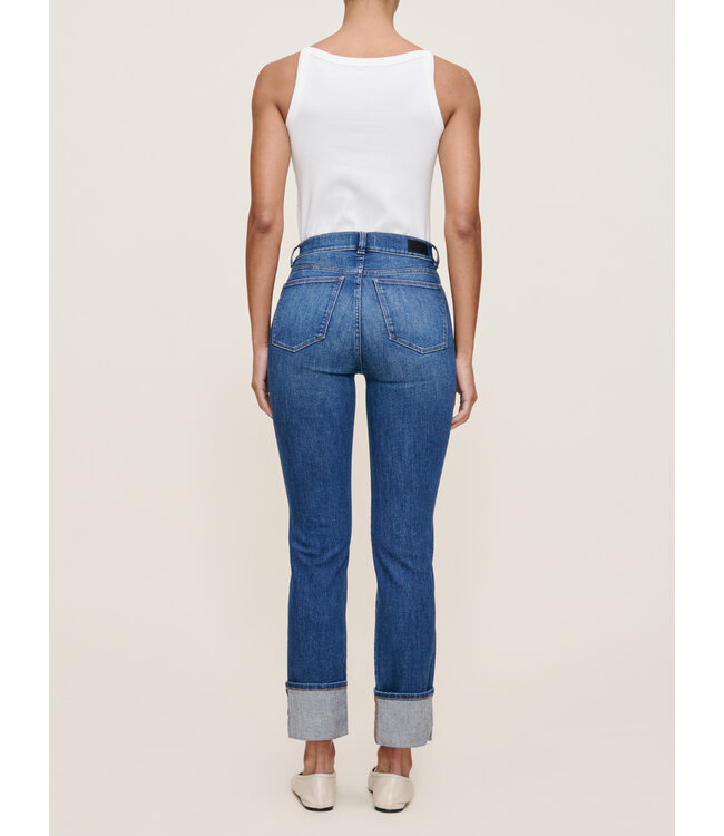 DL1961 Mara Straight: Mid Rise Ankle