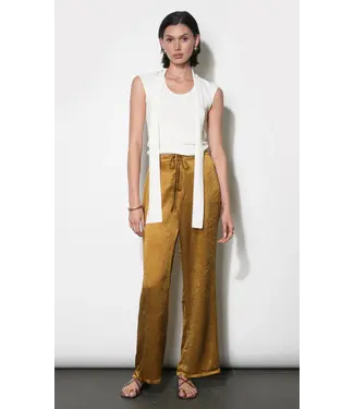 Greylin Nova Satin Wide Leg Pants