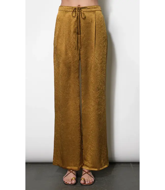 Greylin Nova Satin Wide Leg Pants