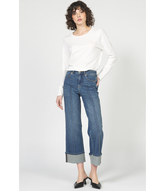 Dear John Holly Straight Leg Cuff Jean