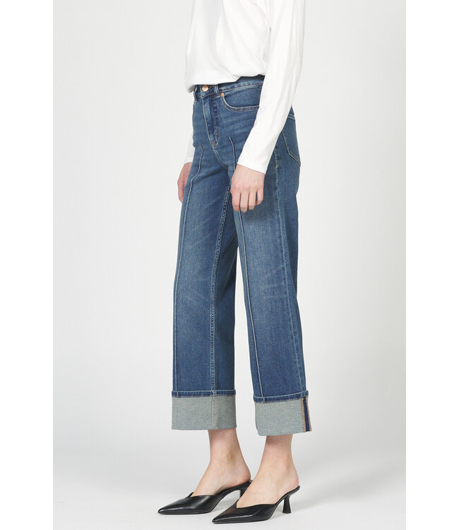 Dear John Holly Straight Leg Cuff Jean