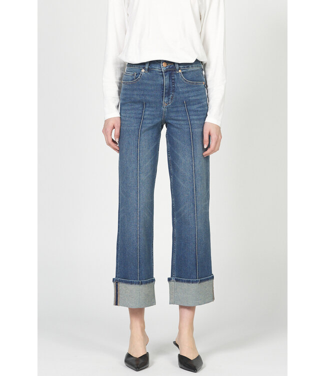 Dear John Holly Straight Leg Cuff Jean