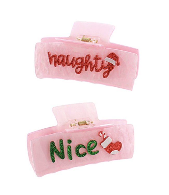 On the List Hair Clip