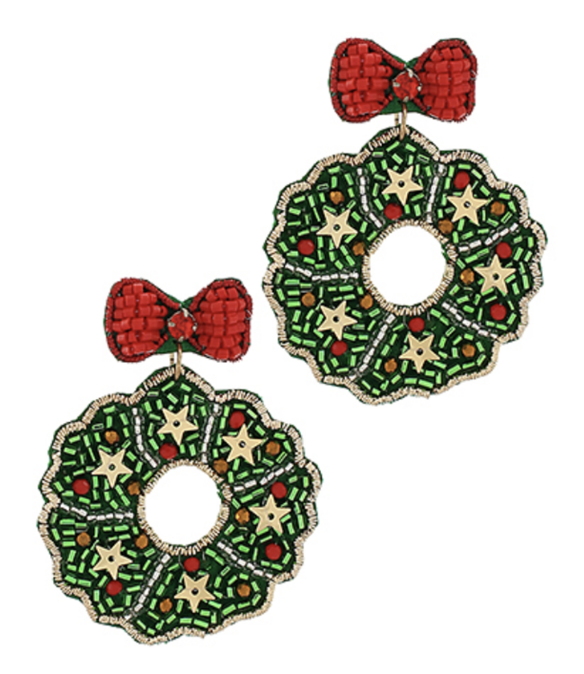 Warmth of the Wreath Earrings