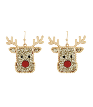 Rudolph Shiny Earrings