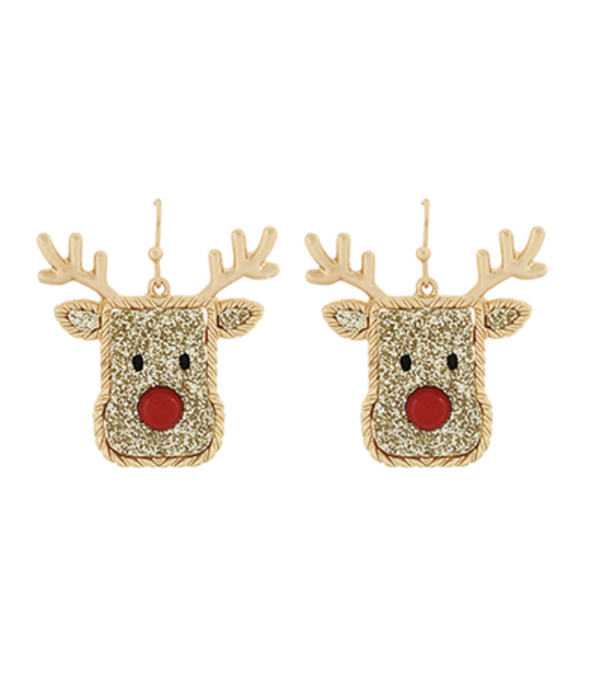 Rudolph Shiny Earrings