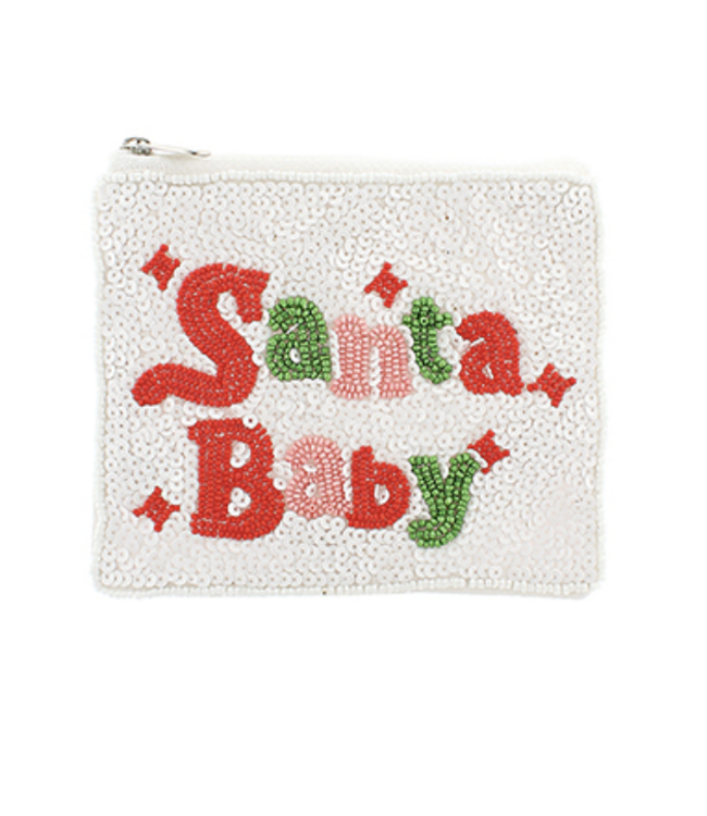 Santa Baby Coin Purse